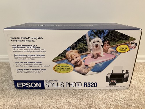 New epson stylus photo - stylus, r320