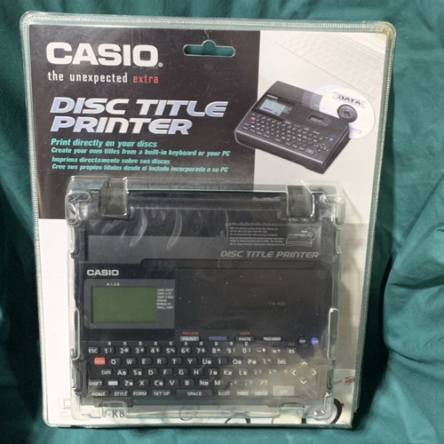 New sealed casio - sealed, cd/dvd